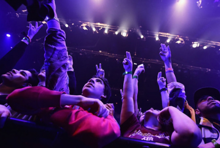 SXSW festival attendees in Austin, Texas. Image via Getty