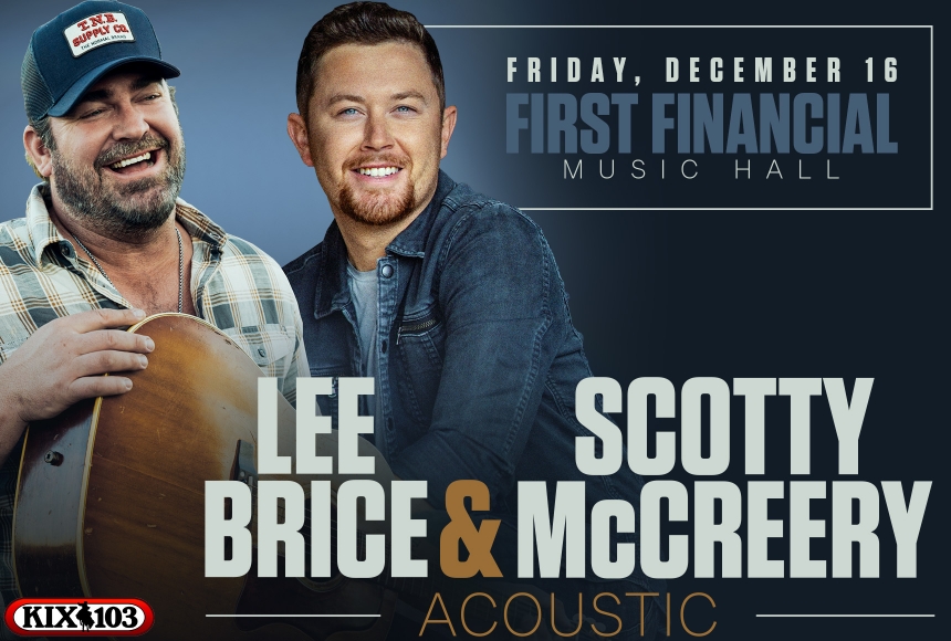 An Acoustic Evening with Lee Brice and Scotty McCreery | Murphy Arts  District