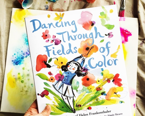 Dancing through fields of color